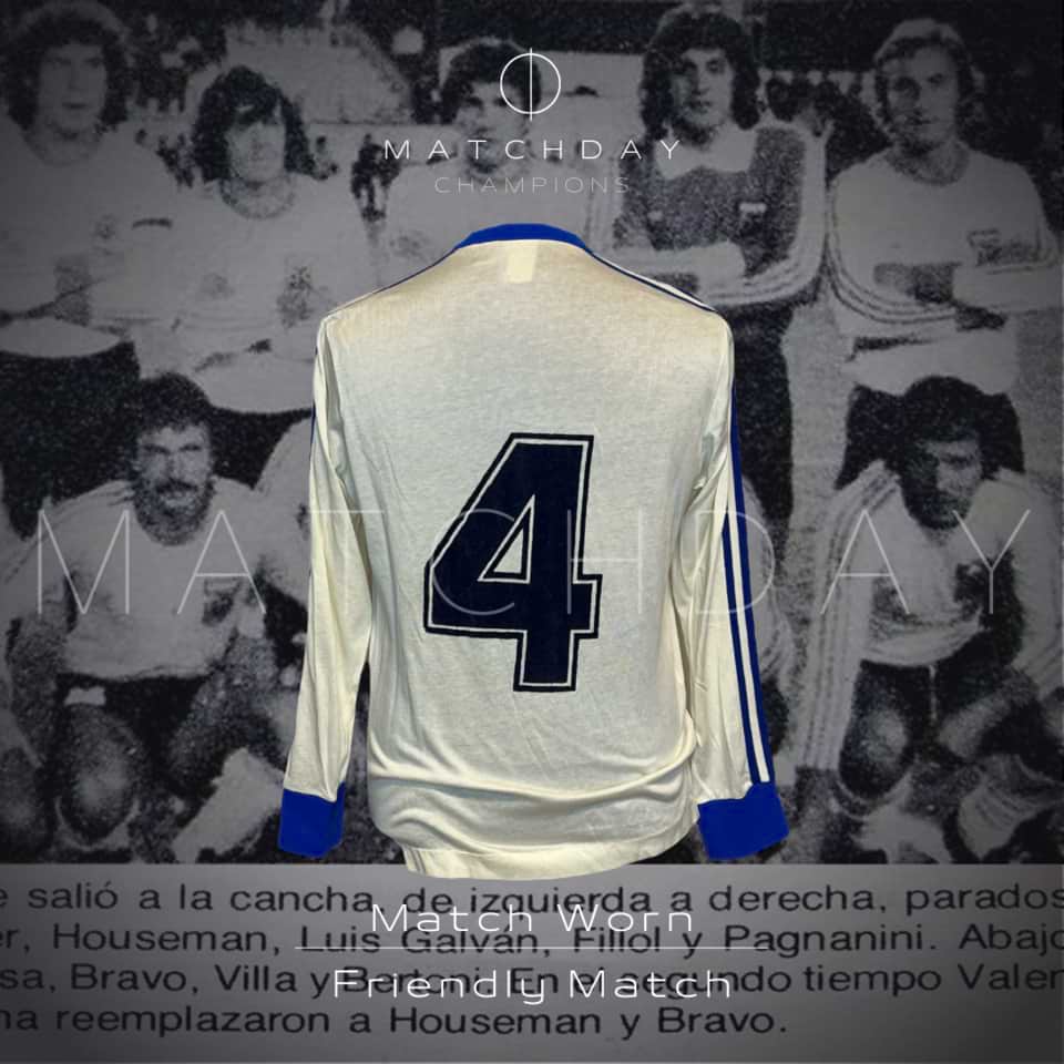 Rubén Pagnanini – Argentina National Team – Match Worn – 1978 - Imagen 3