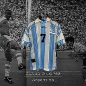 Claudio "Piojo" Lopez - Argentina National Team - Match worn in Final - Olympic Games Atlanta 1996