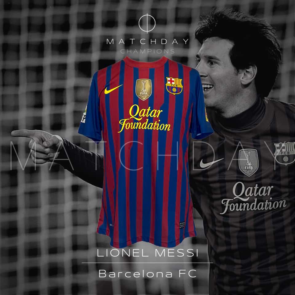 Lionel Messi – Barcelona FC – Autographed jersey – Match Issue