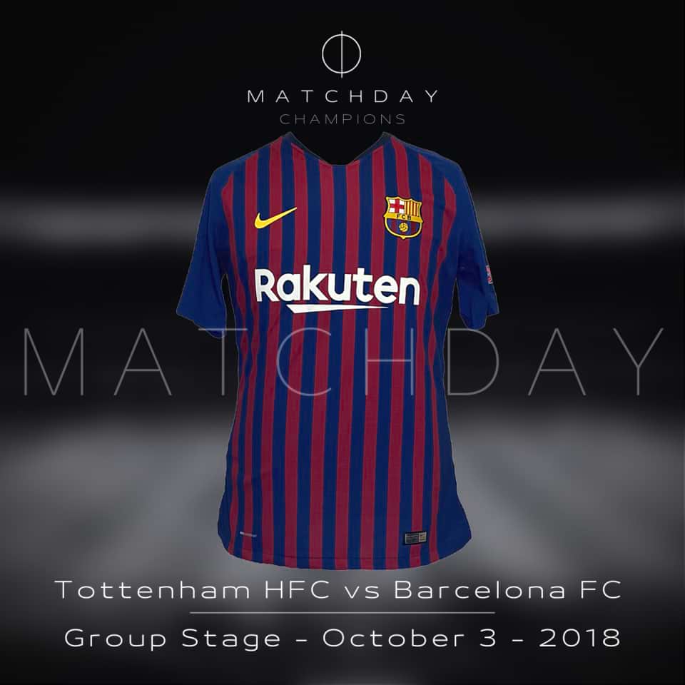 Lionel Messi – Barcelona FC – Champions League – Match Issue + Captain Ribbon - Image 4