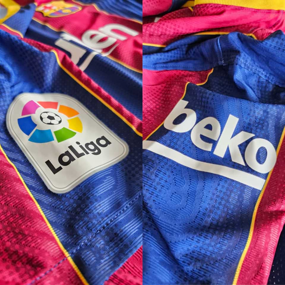 Lionel Messi – Barcelona FC – LaLiga 2020 – Match Issue Jersey + Barcelona Socks - Image 8