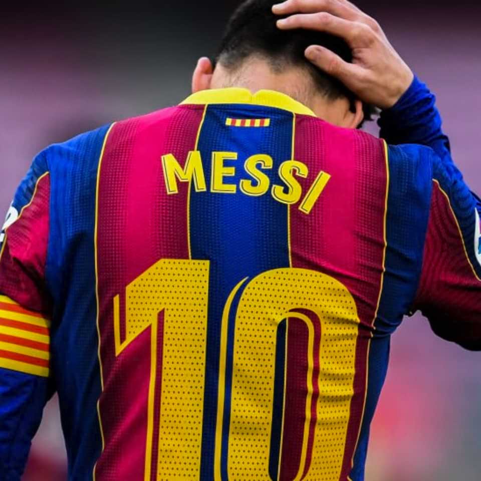 Lionel Messi – Barcelona FC – LaLiga 2020 – Match Issue Jersey + Barcelona Socks - Image 11