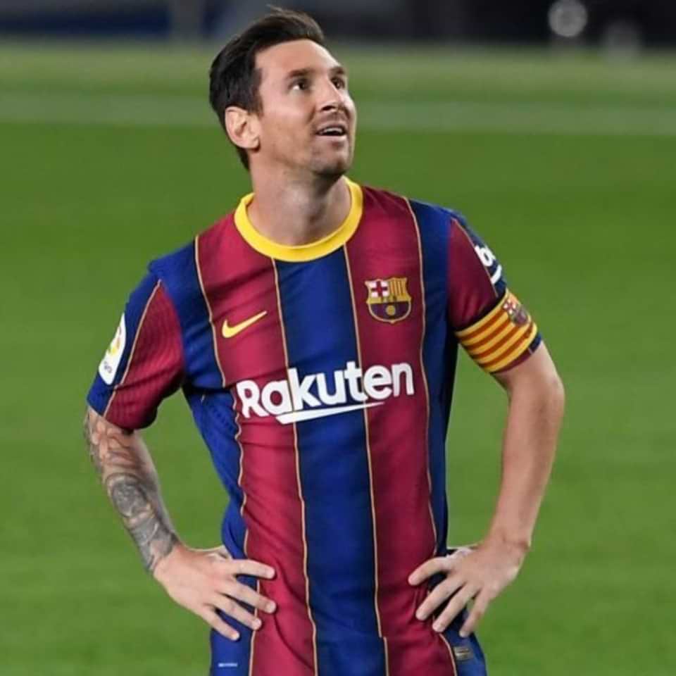 Lionel Messi – Barcelona FC – LaLiga 2020 – Match Issue Jersey + Barcelona Socks - Image 12