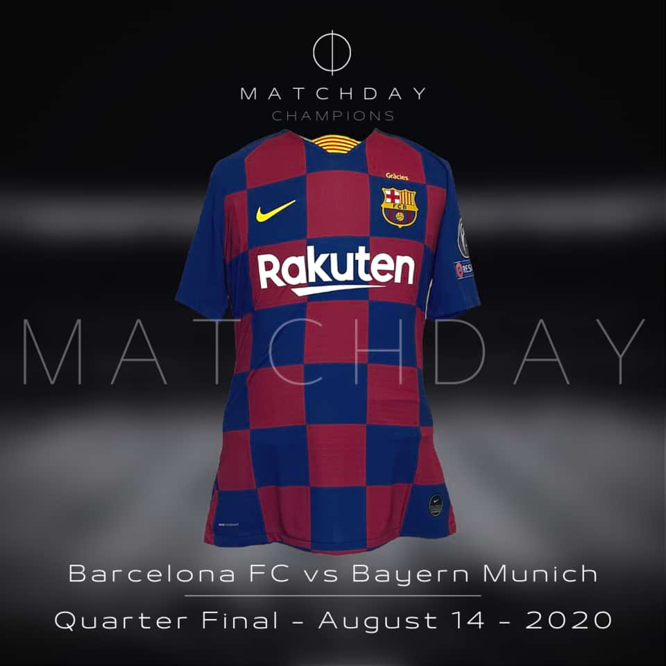 Lionel Messi – Barcelona FC – Champions League 2020 – Match Issue - Image 4