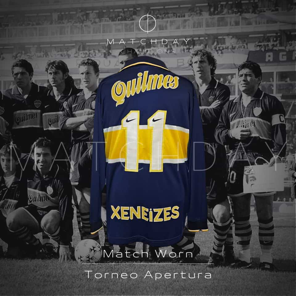 Diego Latorre – Boca Juniors Matchworn Jersey - Image 3