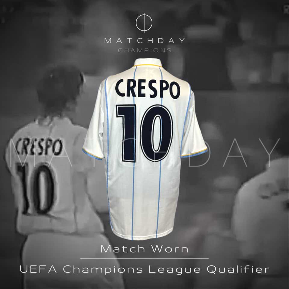 Hernán Crespo – SS Lazio – Match Worn - Image 3