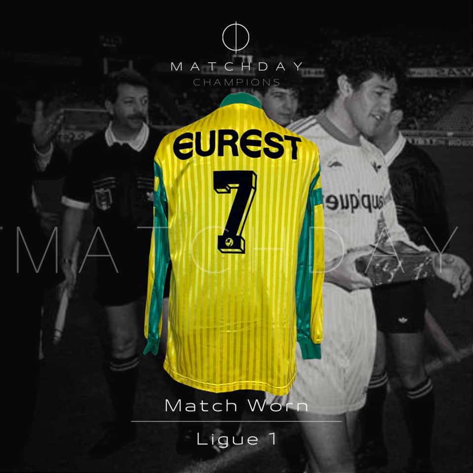 Jorge Burruchaga – FC Nantes – Match Worn – 1991 - Image 3