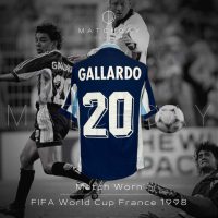 Marcelo Gallardo – Argentina National Team – Match worn – World Cup France 1998 - Imagen 3