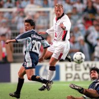 Marcelo Gallardo – Argentina National Team – Match worn – World Cup France 1998 - Imagen 11