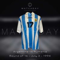Ariel Ortega – Argentina National Team – Match worn – World Cup USA 1994 - Image 4