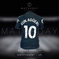 Sergio Aguero – Manchester City – Autographed shirt – Match Worn - Imagen 5