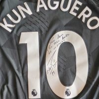 Sergio Aguero – Manchester City – Autographed shirt – Match Worn - Imagen 8