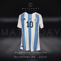 Lionel Messi – Argentina National Team – FIFA World Cup Qatar 2022 – Match Issue - Image 4
