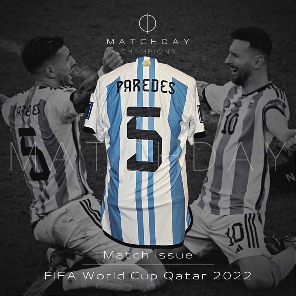 Leandro Paredes – Argentina National Team – FIFA World Cup Qatar 2022 – FINAL GAME - Image 3