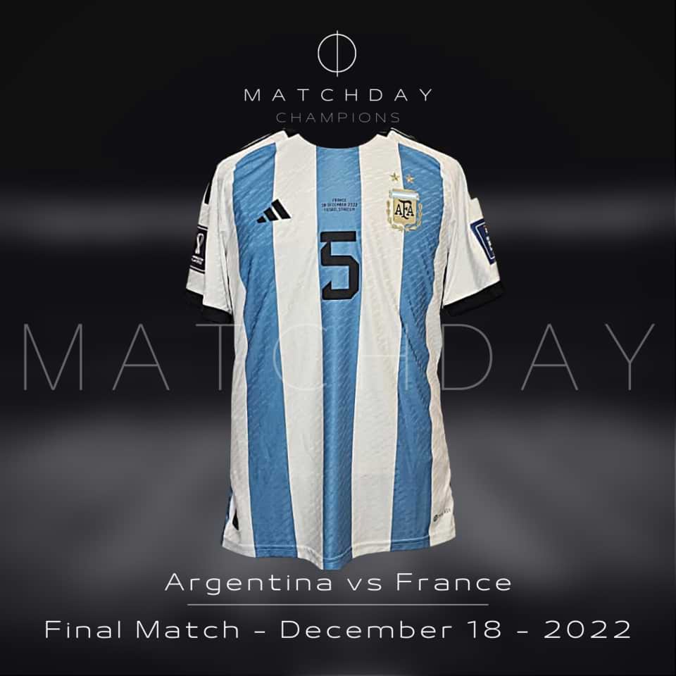 Leandro Paredes – Argentina National Team – FIFA World Cup Qatar 2022 – FINAL GAME - Image 4