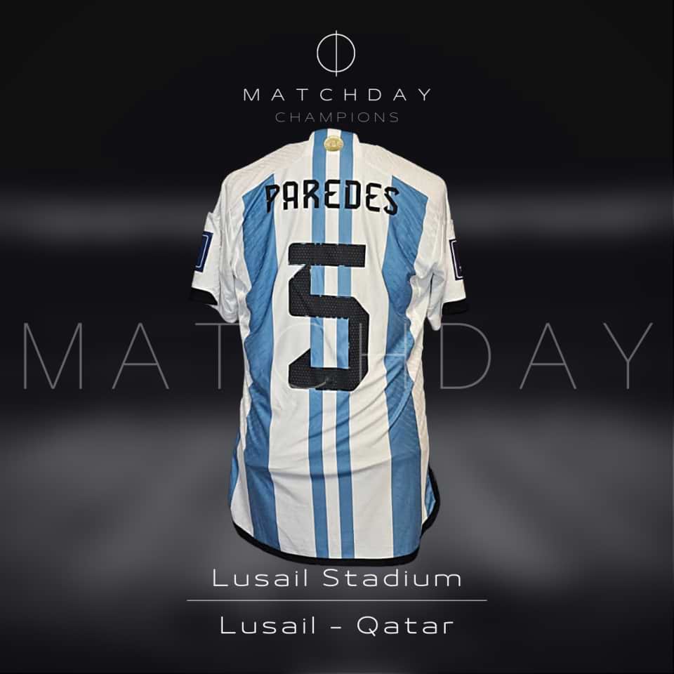 Leandro Paredes – Argentina National Team – FIFA World Cup Qatar 2022 – FINAL GAME - Image 5