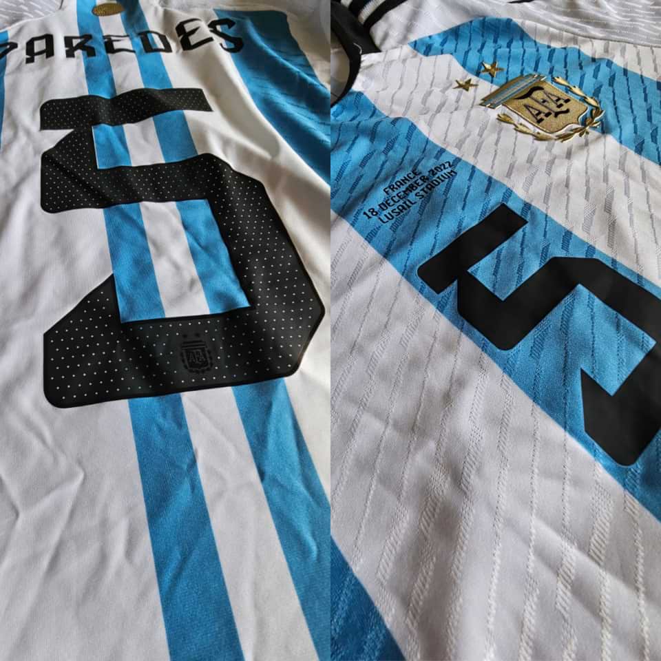 Leandro Paredes – Argentina National Team – FIFA World Cup Qatar 2022 – FINAL GAME - Image 9