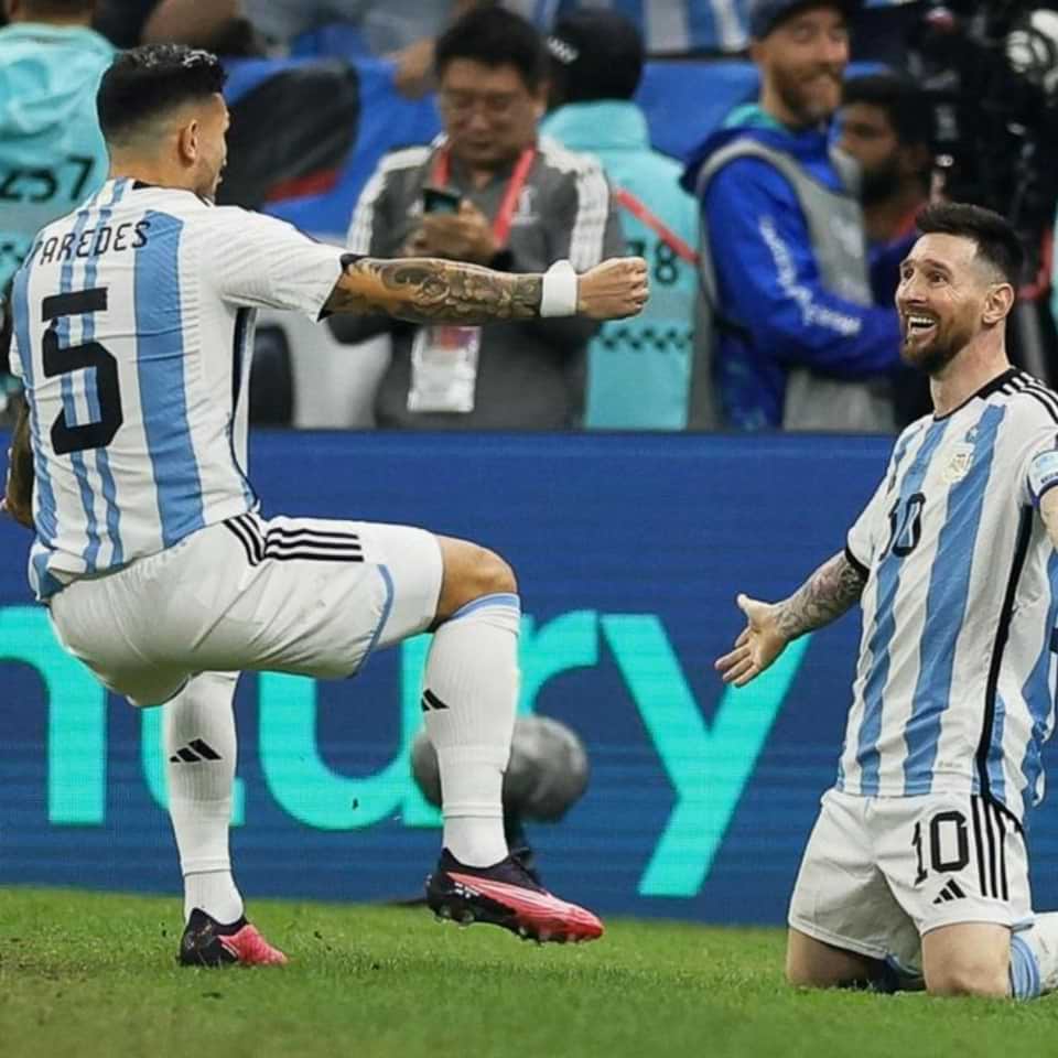 Leandro Paredes – Argentina National Team – FIFA World Cup Qatar 2022 – FINAL GAME - Image 11