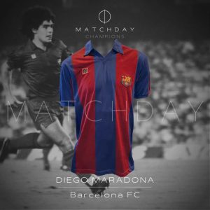 Diego Armando Maradona - Match Worn - Barcelona FC - 1983