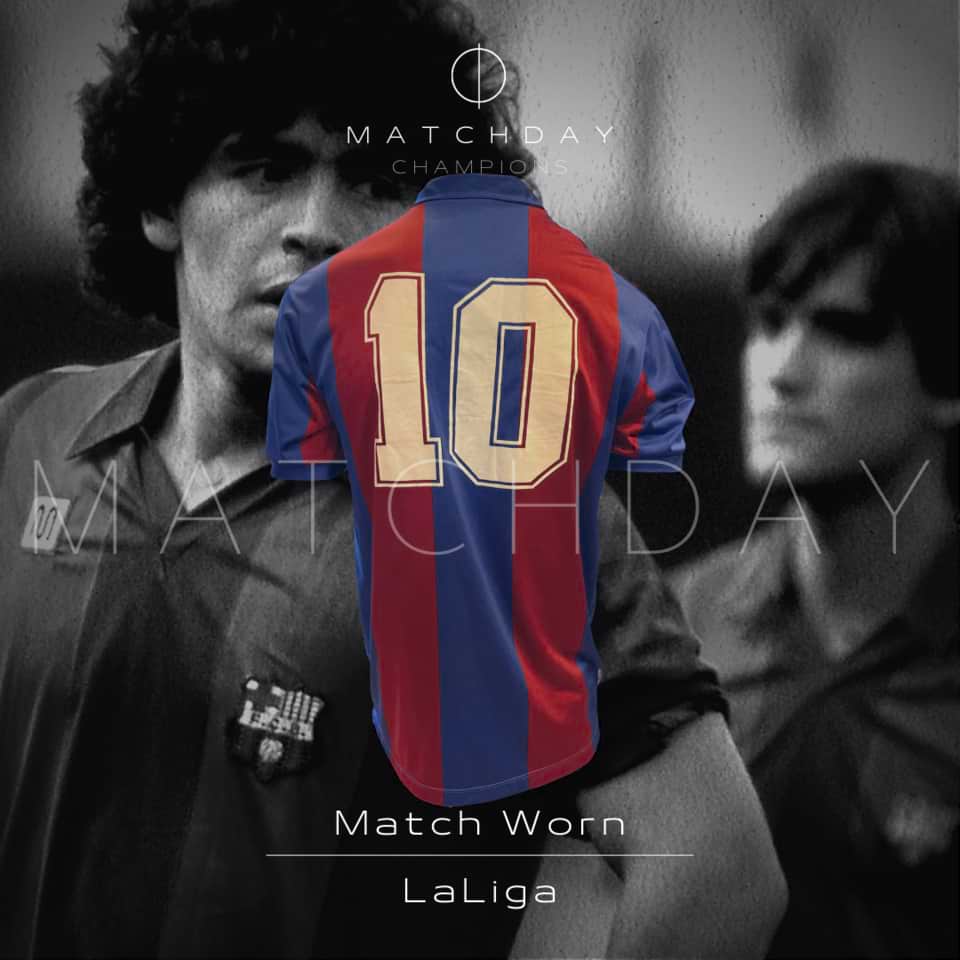 Diego Armando Maradona – Match Worn – Barcelona FC – 1983 - Imagen 3