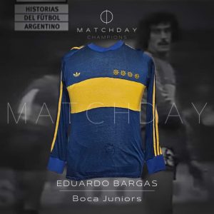 Eduardo Bargas - Boca Juniors Matchworn Jersey - 1982