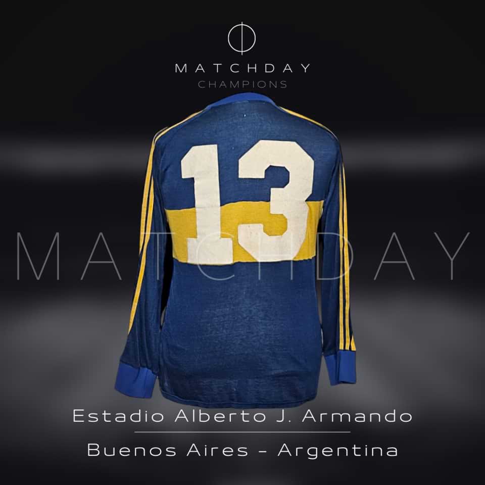 Eduardo Bargas – Boca Juniors Matchworn Jersey – 1982 - Image 5