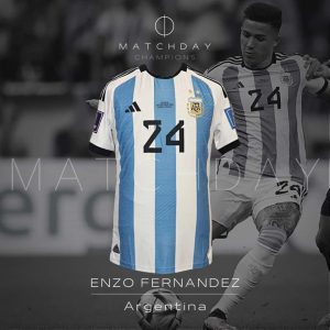 Enzo Fernandez - Argentina National Team - FIFA World Cup Qatar 2022 - Semifinal