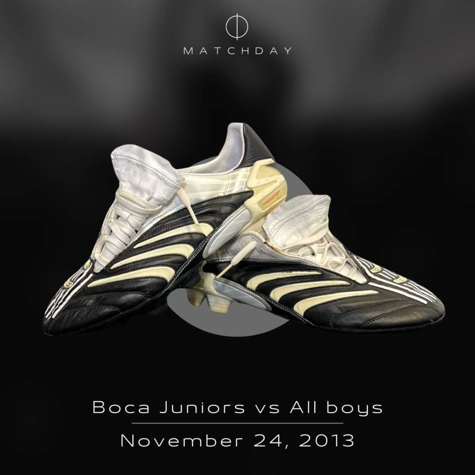 Juan Roman Riquelme – Match worn boots – Boca Juniors – Torneo Inicial 2013 - Image 4