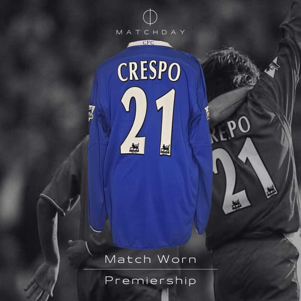 Hernan Crespo – Match worn – Chelsea – Premiership 2003 - Image 3