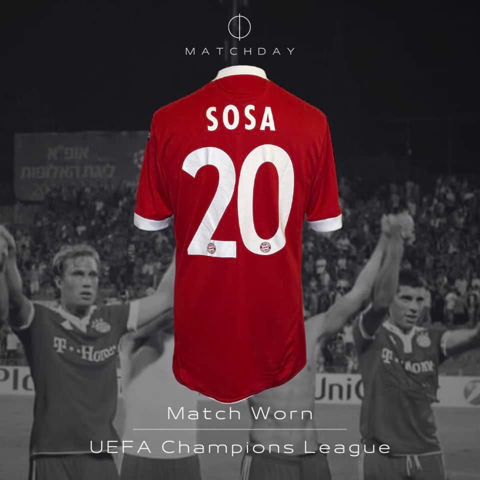 José Sosa – FC Bayern Múnchen – Match Worn – Champions League 2009/10 - Image 3