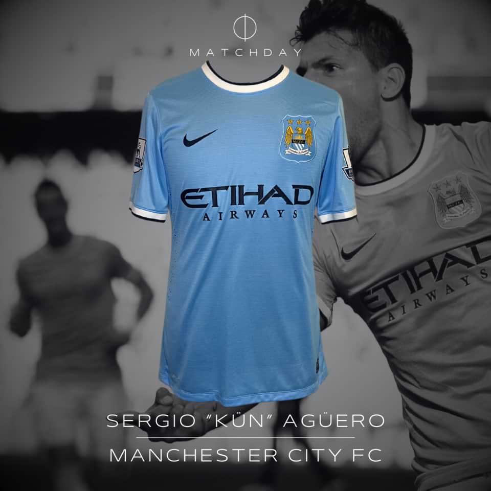 Sergio Agüero – Match Issued – Manchester City – Premier League 2013