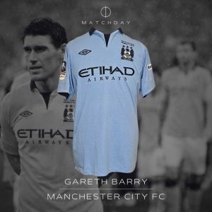 Gareth Barry - Match issued FA Cup Final 2013 - Manchester City