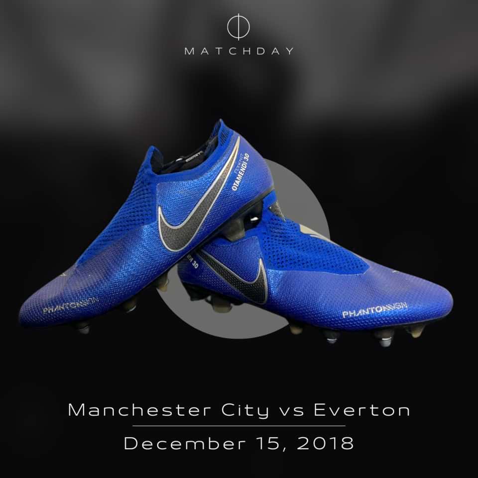 Nicolas Otamendi – Match worn boots – Manchester City – Premier League 2018 - Image 4