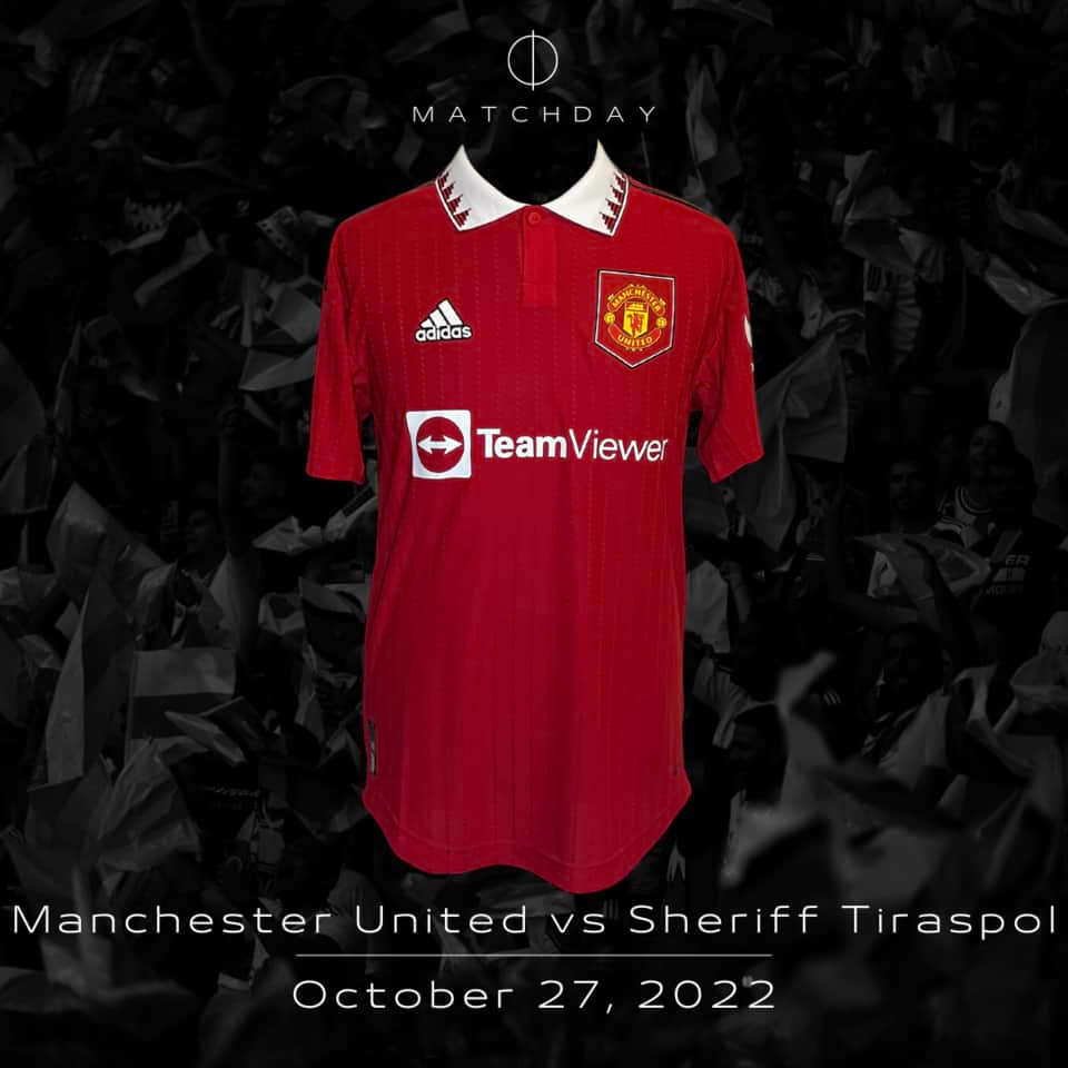 Alejandro Garnacho – Match issued – Manchester United – UEFA Europa League 2022 - Image 4