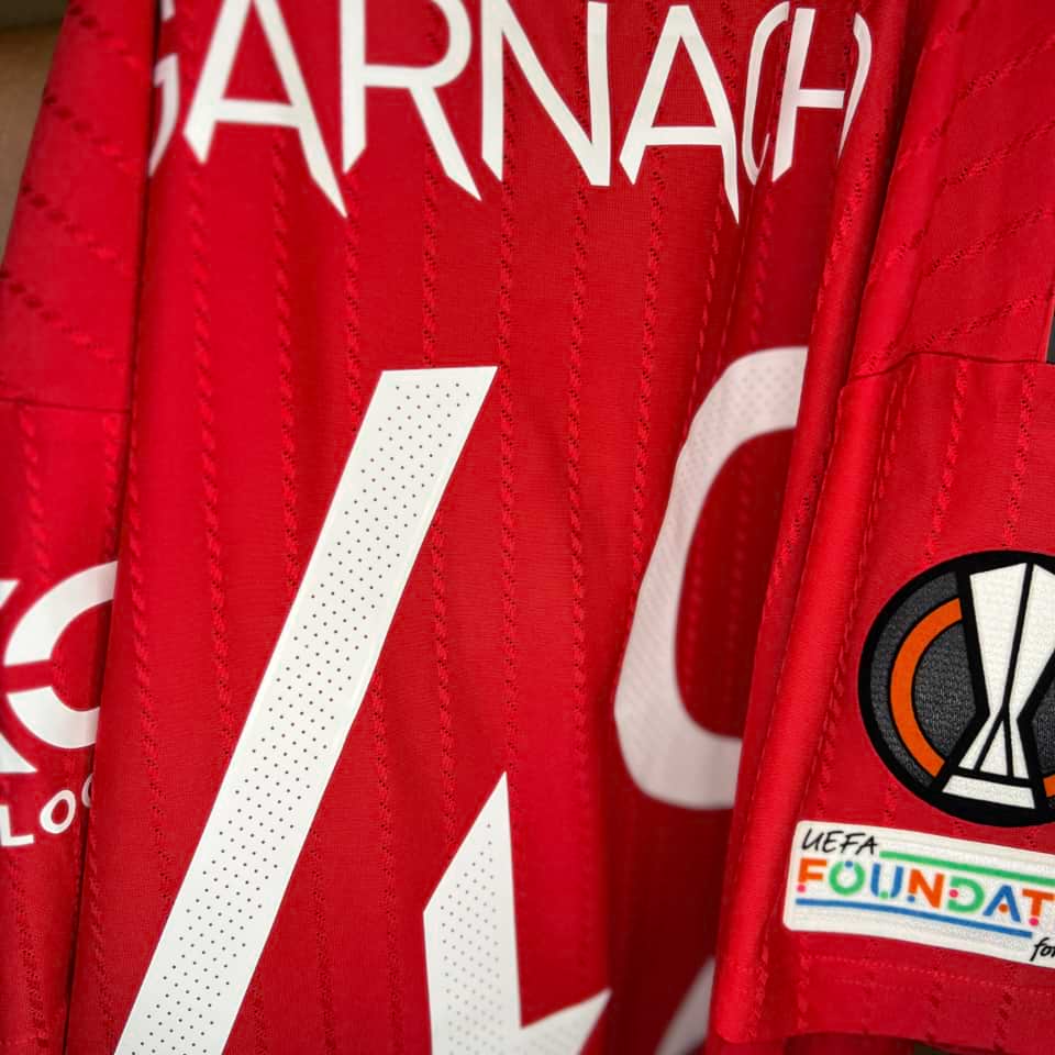 Alejandro Garnacho – Match issued – Manchester United – UEFA Europa League 2022 - Image 6