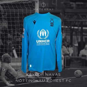 Keylor Navas - Match worn - Nottingham Forest FC - Premier League 2023