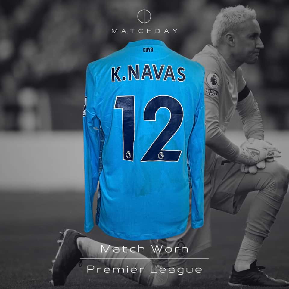 Keylor Navas – Match worn – Nottingham Forest FC – Premier League 2023 - Image 3