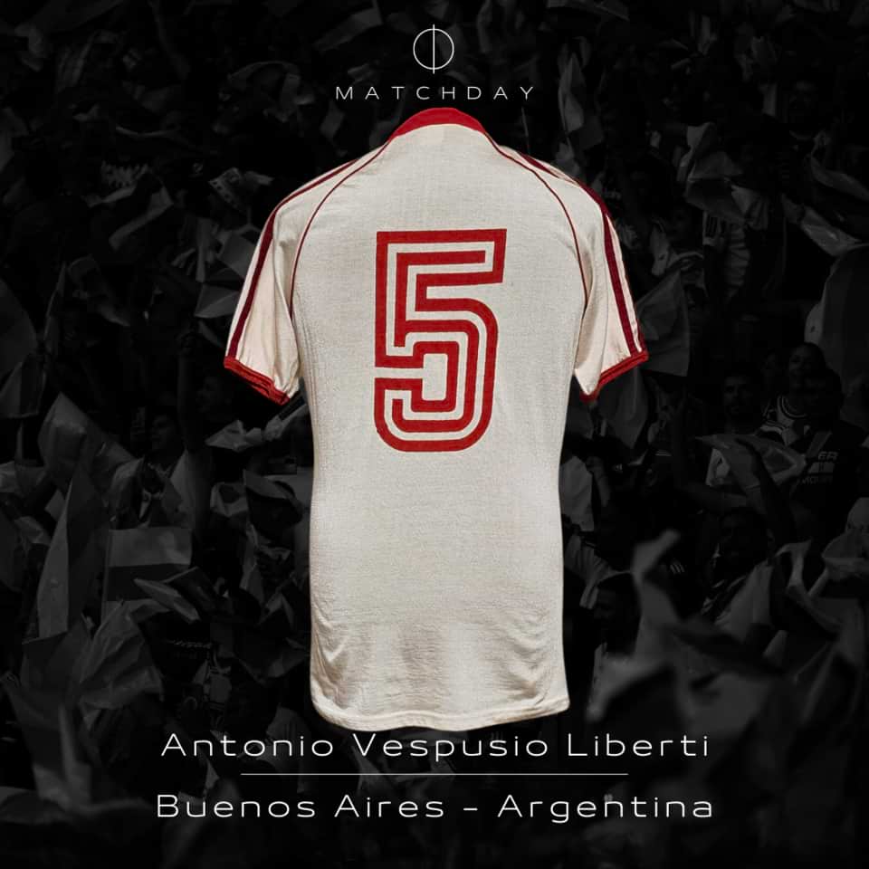 Américo “Tolo” Gallego – Match worn – River Plate – Torneo Nacional 1985 - Image 5