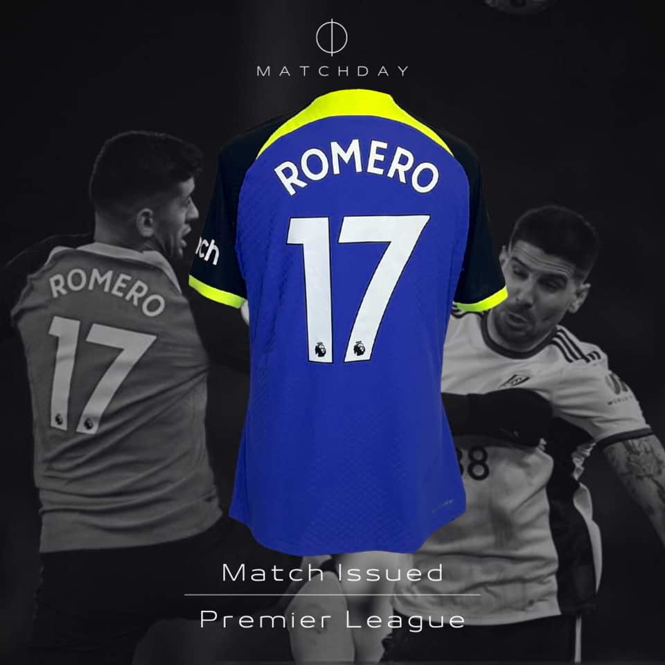 Cristian “Cuti” Romero – Match issued – Tottenham Hotspur – Premier League 2022 - Image 3
