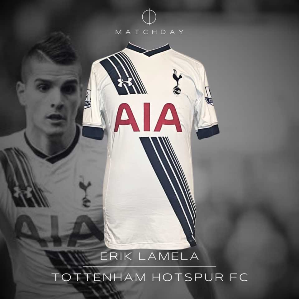 Erik Lamela – Match issued 2015 – Tottenham Hotspur – Premier League