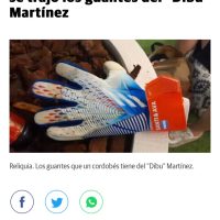 Emiliano Martinez – Left glove – FIFA World Cup Qatar 2022 - Imagen 12