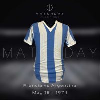 Mario Kempes – Argentina National Team – Match Worn 1974 - Imagen 4