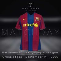 Lionel Messi – Barcelona – Match Worn Unwashed vs Lyon – Champions League 2007/08 - Image 4