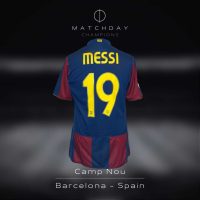 Lionel Messi – Barcelona – Match Worn Unwashed vs Lyon – Champions League 2007/08 - Image 5