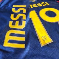 Lionel Messi – Barcelona – Match Worn Unwashed vs Lyon – Champions League 2007/08 - Image 8