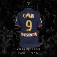Edinson Cavani – Match Worn – PSG – League Cup Final 2014 - Imagen 5