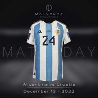 Enzo Fernandez – Argentina National Team – FIFA World Cup Qatar 2022 – Semifinal - Imagen 4