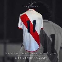 Alejandro “Chori” Dominguez – Leyendas River Plate – Match worn signed unwashed - Image 3