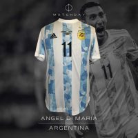 Di Maria match issued jersey – Argentina – Final Copa America 2021 - Image 2