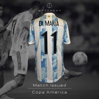 Di Maria match issued jersey – Argentina – Final Copa America 2021 - Image 3